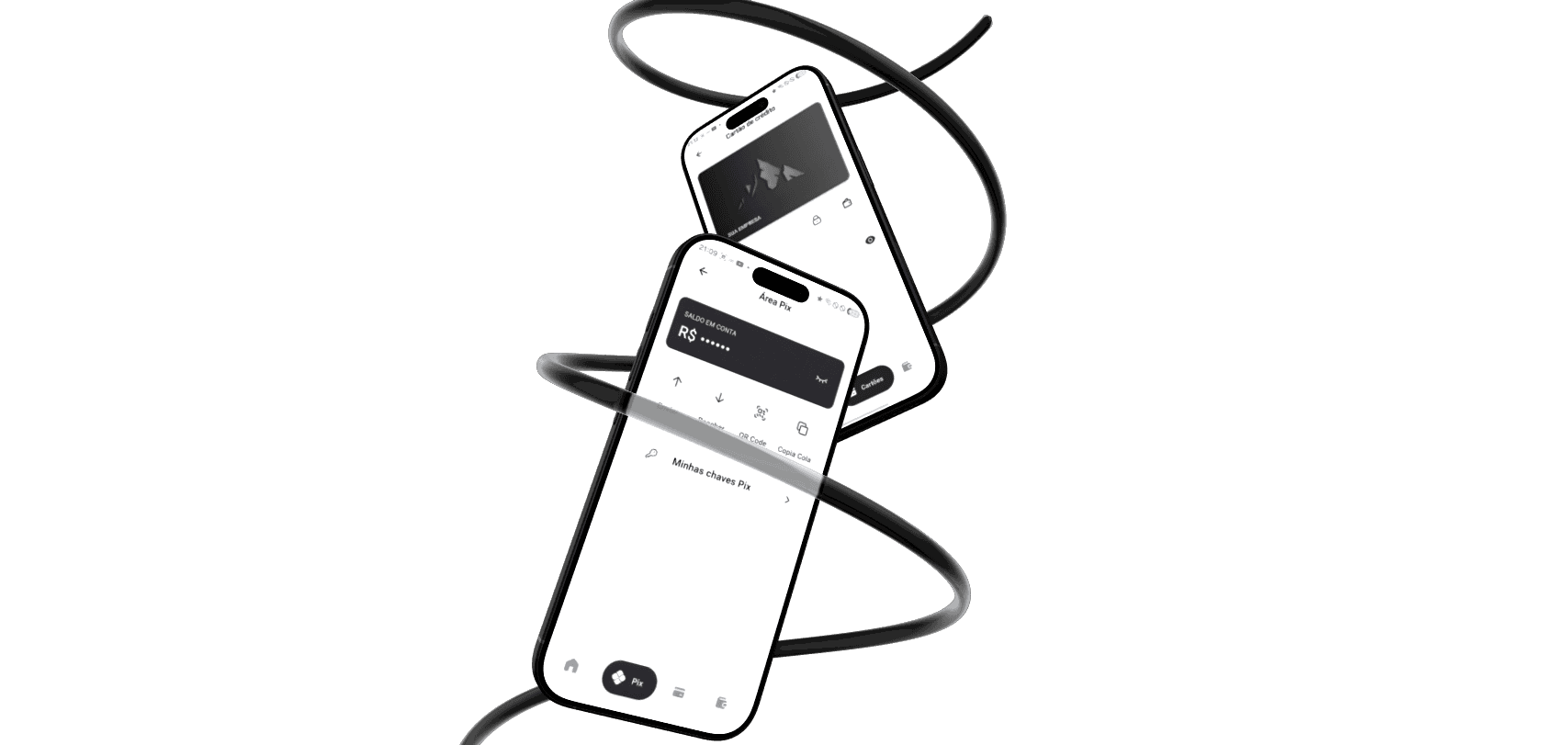 Visual do aplicativo Boss Ledger